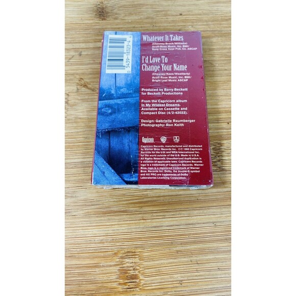 Kenny Chesney - Whatever It Takes (1993, Capricorn) - Cassette Single - VINTAGE - Picture 2 of 4